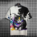 3D Cat Men's Tee