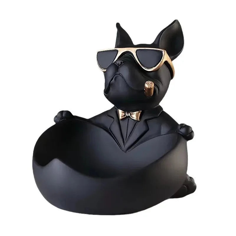 Dog Art Figurine - Beautiful Resin Sculpture