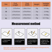 4-Piece Dog Boots Set - Wear-Resistant Protective Footwear for Small & Medium Dogs