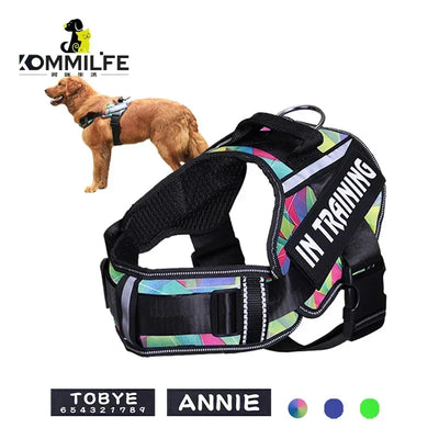 Adjustable Reflective Dog Harness