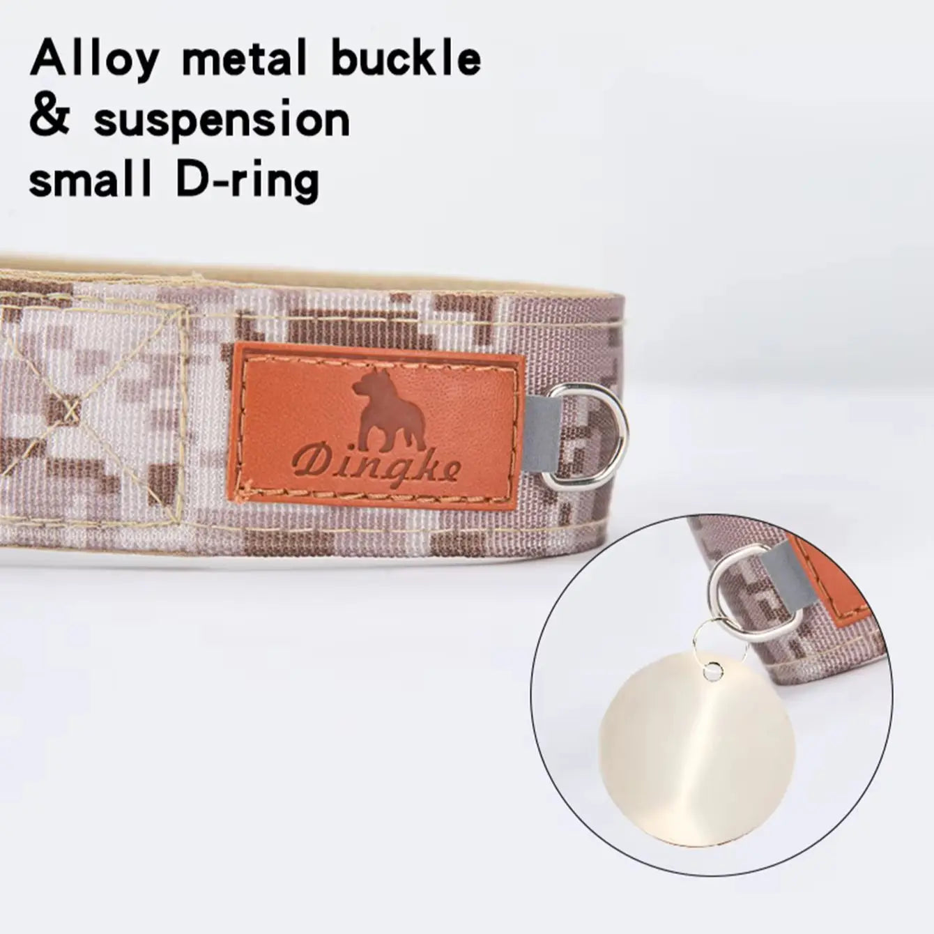 Tactical Buckle Dog Collar by Tail chasers