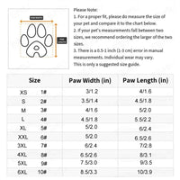 Winter Dog Boots - Water-Resistant Paw Protectors for Large & Medium Dogs