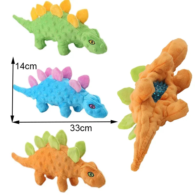 Pet Plush Toy  Sound Octopus Animal Shape  Interactive  Teeth Clean Chew Toy Pet Supplies For Small Meduim Large Dog