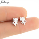 Whimsical Animal Stud Earrings by Tail chasers
