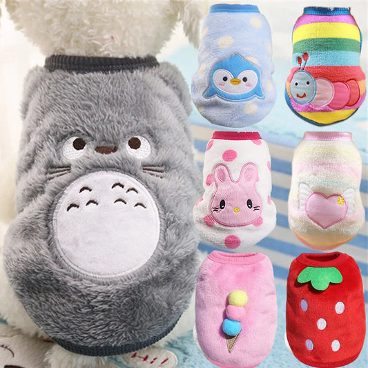 Soft Fleece Warm Dog Coat Jacket