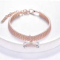 Crystal Rhinestone Dog Collar