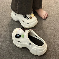 🌸 Cinnamoroll Platform Sandals - Kawaii Thick Sole Summer Paradise for Women