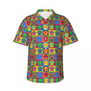 Golden Retriever Hawaiian Shirt - Retro Style