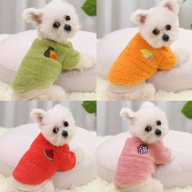 FRUIT EMBRODERED DOG VEST
