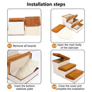 Foldable Pet Climbing Ladder - Anti-Slip Dog Stairs with Storage