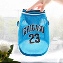 Breathable Dog Basketball Jersey