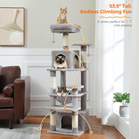 Spacious Multi-Level Cat Tower
