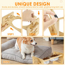 Bamboo Elevated Bowl Stand by Tail chasers