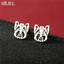 Dog Breed Cartoon Stud Earrings - Dachshund, Corgi & Chihuahua Designs