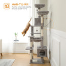 Spacious Multi-Level Cat Tower