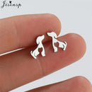 Whimsical Animal Stud Earrings by Tail chasers