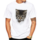 Funny Cat Print Tee