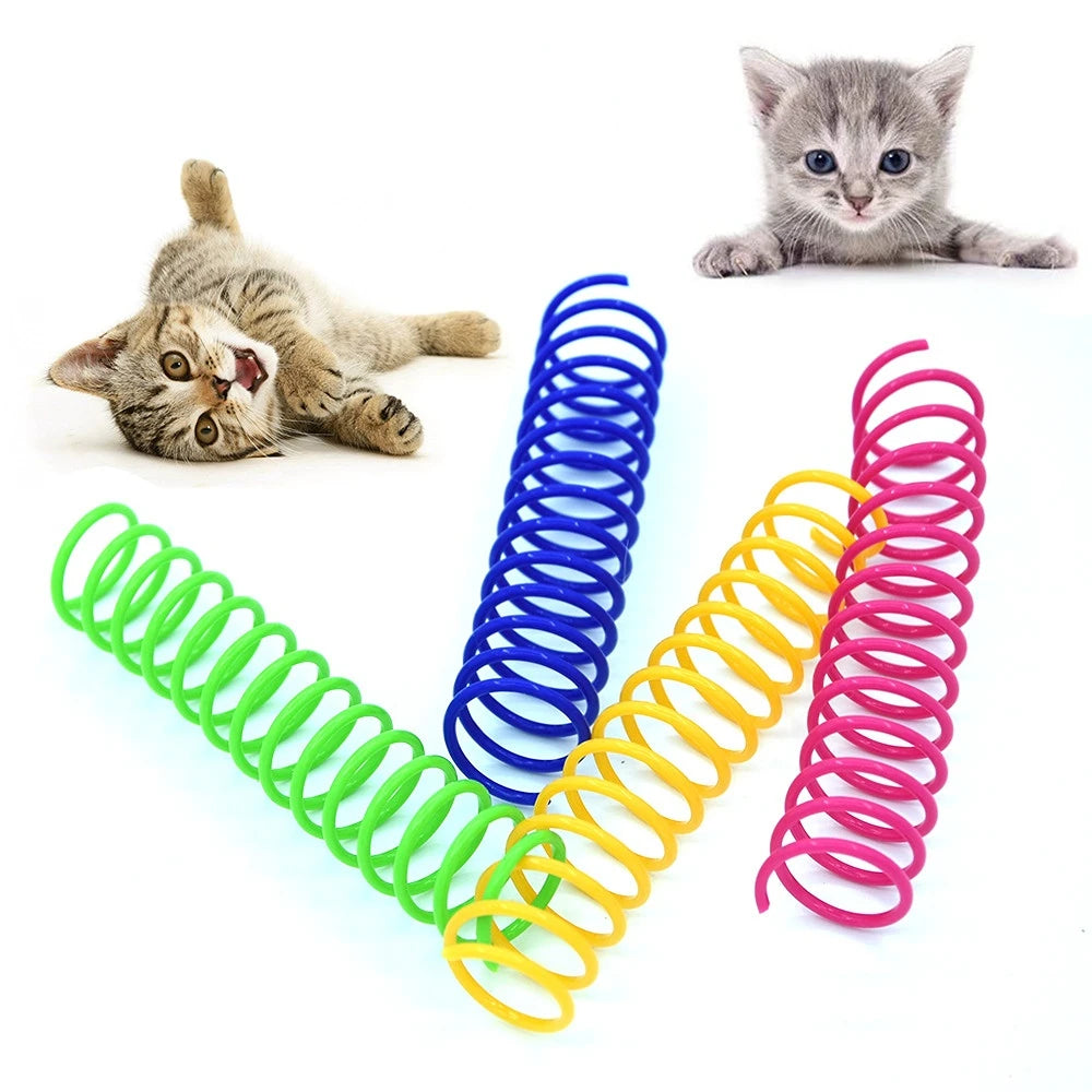 4Pcs/Bag Extended Color Plastic Spring Mascot Franklin's favorite