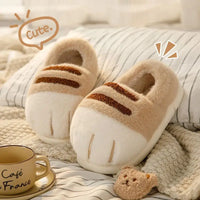 Cuddly Kawaii Cat Winter Slippers