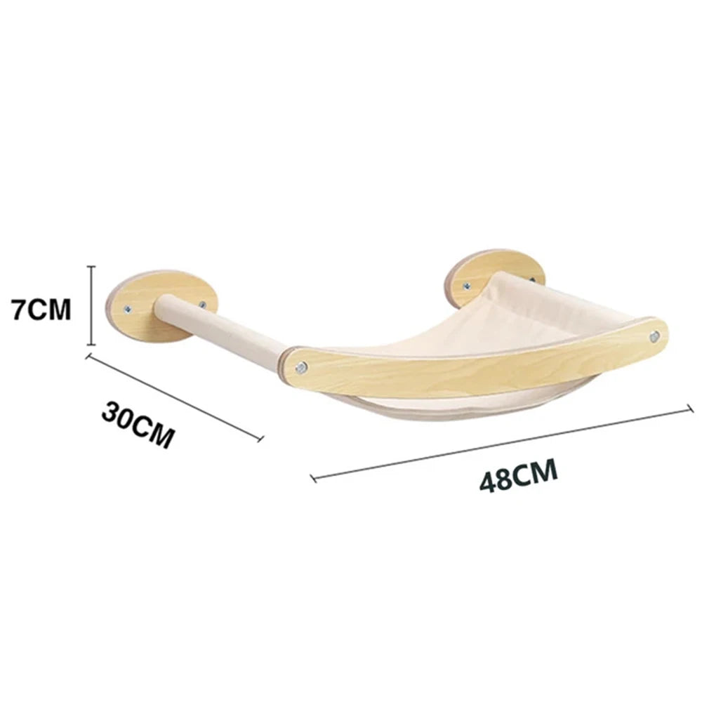 🧗 Franklin's Pick: Wall-Mounted Cat Climbing Rope - Ultimate Space-Saving Vertical Playground