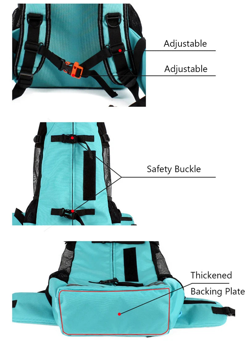Waterproof Dog Travel Backpack - All-Weather Adventure Carrier