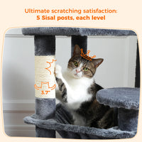 Spacious Multi-Level Cat Tower