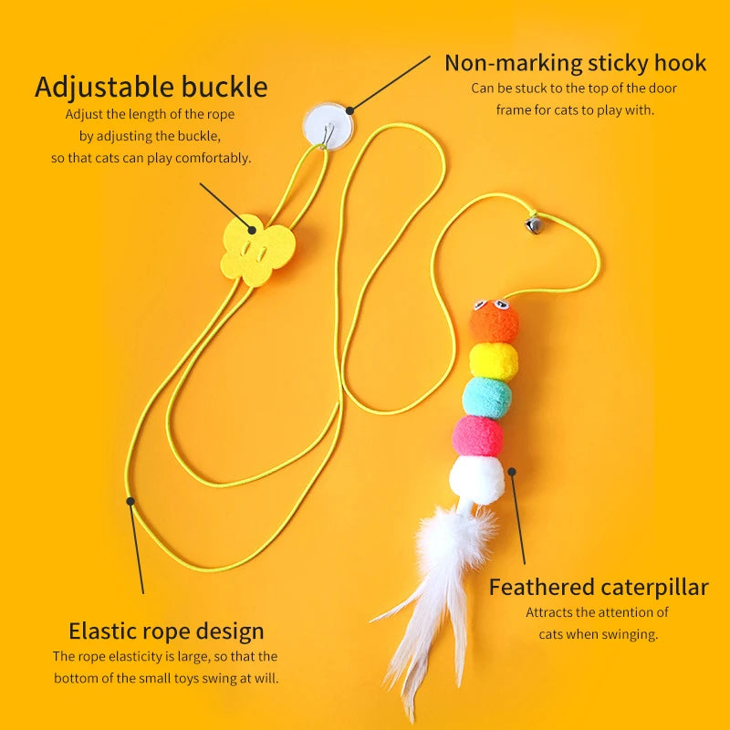Interactive Hanging Cat Toy
