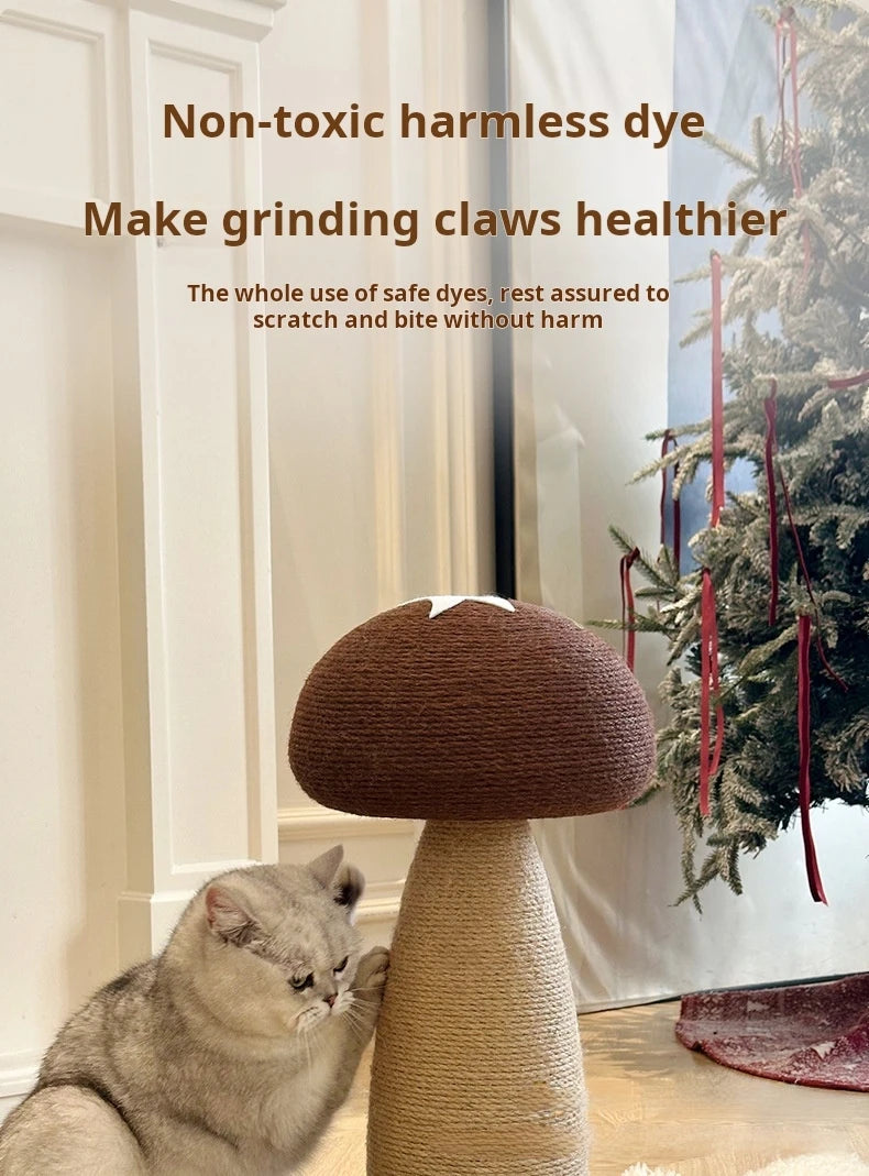 MUSHROOM SCRATCHING TREE