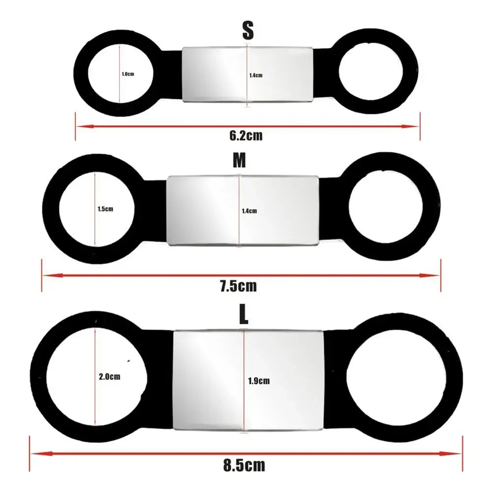 Personalized Dog ID Tag Stainless Steel Nameplate Collar Accessories Pendant Customized Silicone Pet Tags for Dog Cat Collars