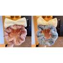 Cat Ears Face Wash Headband - Coral Fleece Spa Hairband