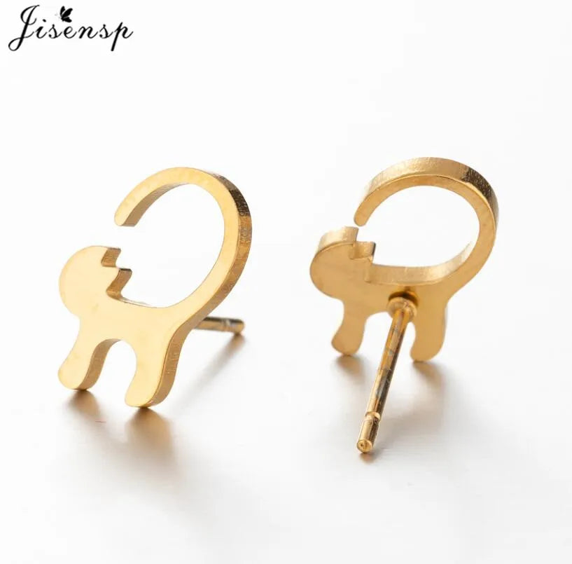 Whimsical Animal Stud Earrings by Tail chasers