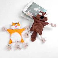 Knotted Animal Squeaky Toy