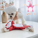 Playful Knotted Animal Toy by Tail chasers