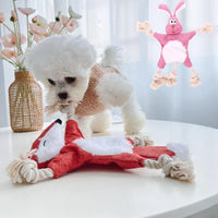 Playful Knotted Animal Toy by Tail chasers