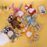 Playful Knotted Animal Toy by Tail chasers