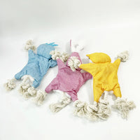 Playful Knotted Animal Toy by Tail chasers