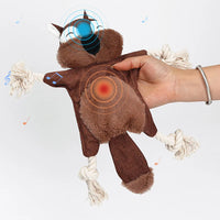 Knotted Animal Squeaky Toy