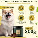 Allergy & Immune Bites for Dogs - Seasonal Relief with Colostrum & Probiotics