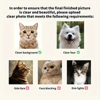 Royal Pet Portrait Canvas - Custom Aristocratic Art