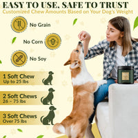 Calming Bites for Dogs - Natural Stress & Anxiety Relief Treats