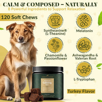 Calming Bites for Dogs - Natural Stress & Anxiety Relief Treats