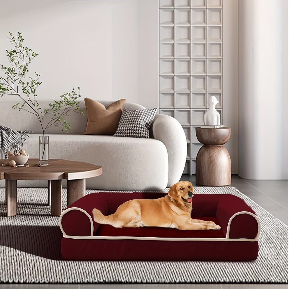 Luxury Dog Sofa Bed - Thickened Comfort Mat