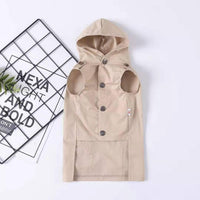 Cozy Cotton Dog Sweater With Hood - Stylish Snowflake Design For Small Dogs-4