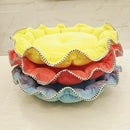 Cozy Pet Haven - Floral Bud Shape Dog Bed-3