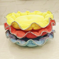 Cozy Pet Haven - Floral Bud Shape Dog Bed-3