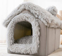 Cozyfold Pet House: Foldable Winter Bed & Enclosed Cave For Dogs And Cats-18