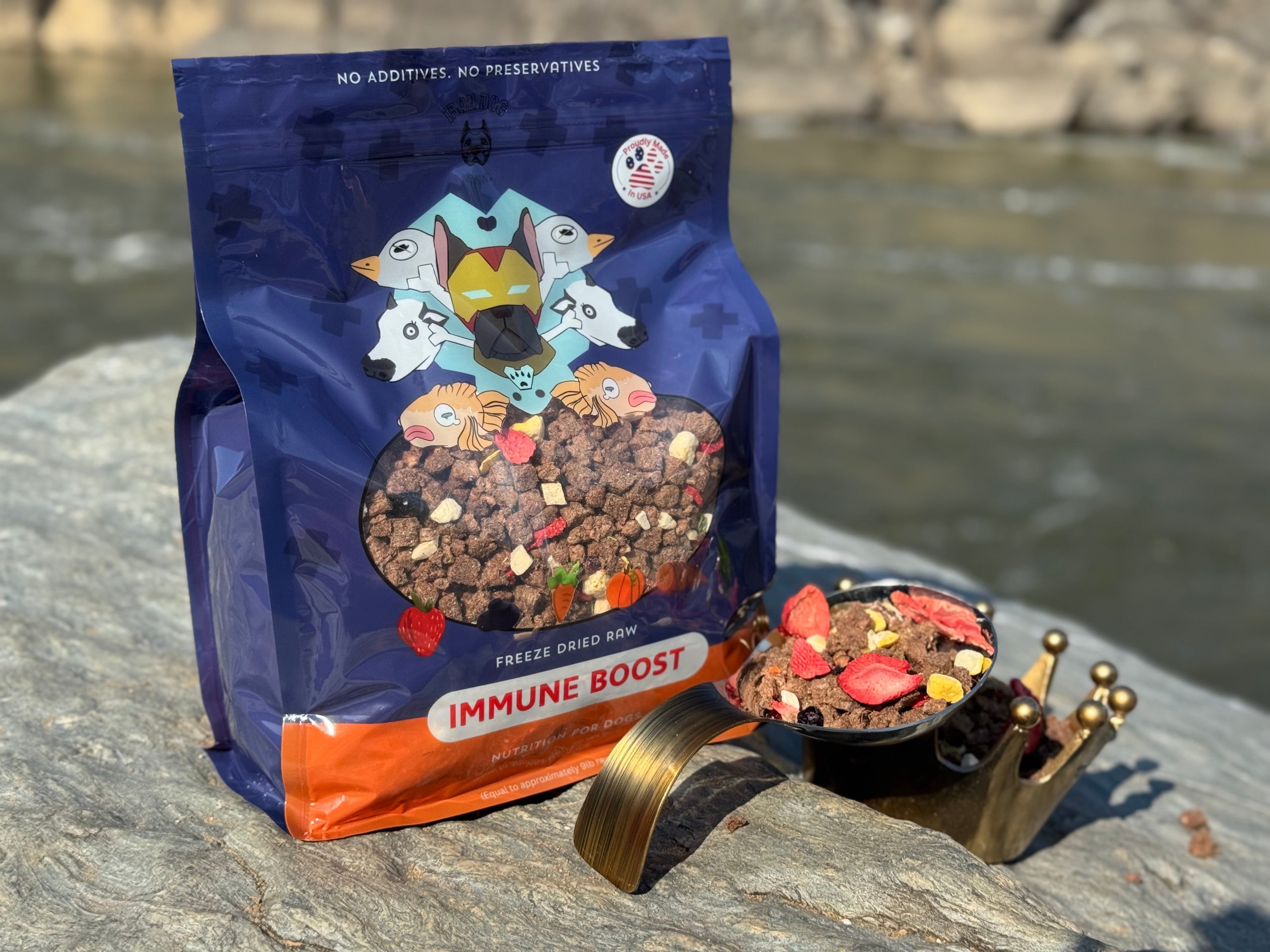 Freeze Dried Raw Dog Food - Immune Boost (Large Batch)