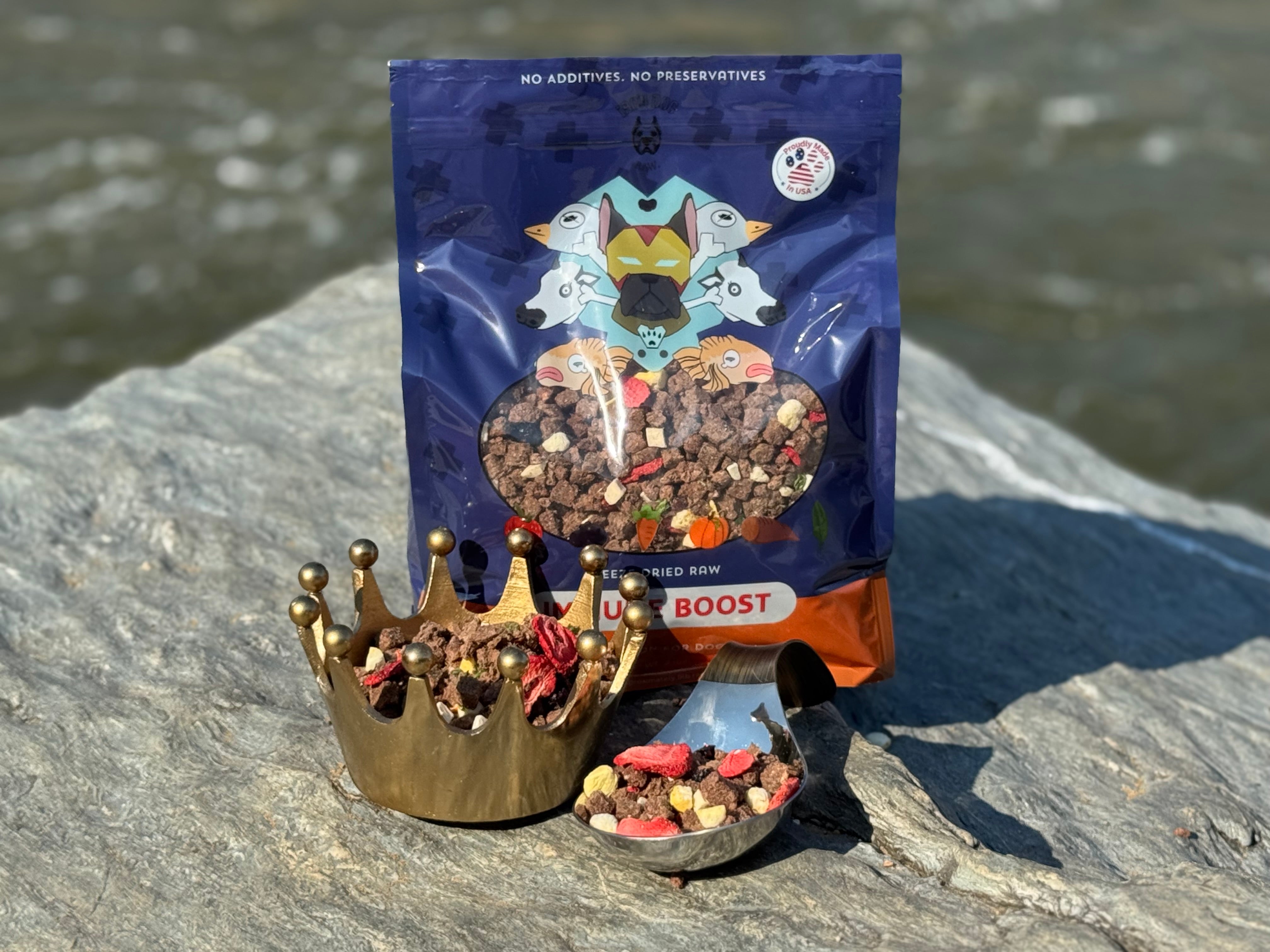 Freeze Dried Raw Dog Food - Immune Boost (Large Batch)