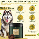 Skin & Coat Bites for Dogs – Shine, Strength & Allergy Relief